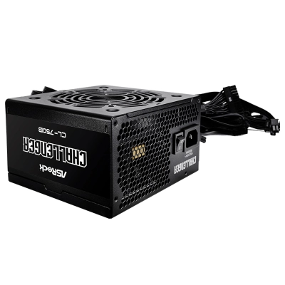 Fuente De Alimentación Asrock, 750W, Atx, 80 Plus Bronze.