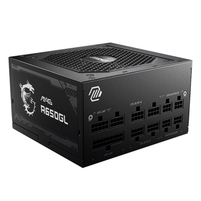 Fuente De Alimentación Msi Mag A650Gl, 650W, 80 Plus Gold, Formato Atx.