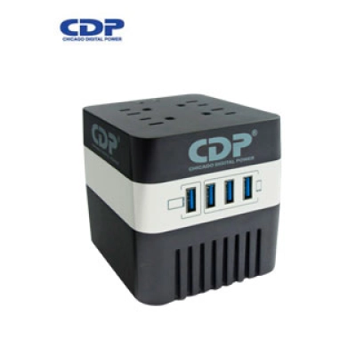 Regulador De Voltaje Cdp Ru-Avr604I, 600Va/300W, 170-270 Vac.