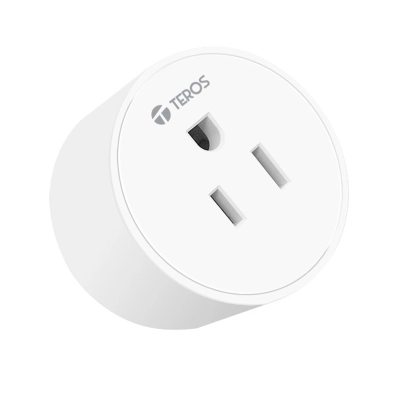 Enchufe / Tomacorriente Inteligente Teros Te-9101W, Wi-Fi, Incluye 1 X Toma, Color Blanco