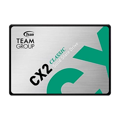 Unidad De Estado Solido Teamgroup Cx2, 1Tb, Sata 6.0 Gb/S, 2.5", Ecc, Dc 5V
