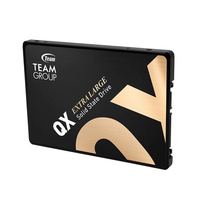 Unidad De Estado Solido Teamgroup Qx, 1Tb, Qlc 3D, Sata 6.0 Gb/S, 2.5", Slc, Dc 5V