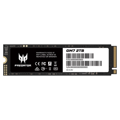 Unidad De Estado Sólido Predator Gm7, Pcie Gen 4.0 X 4, Nvme 2.0, 2Tb