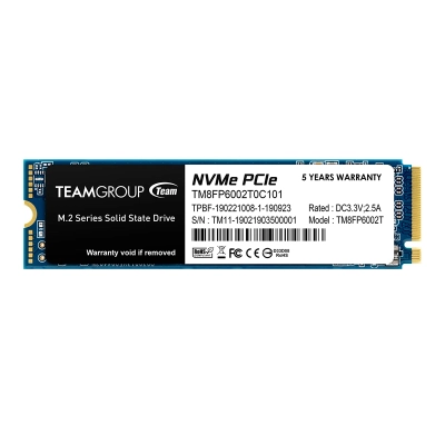 Unidad En Estado Solido Mp33 M.2 2280 Pcie Ssd, 2Tb, Pcie 3.0 X4 With Nvme 1.3, Dc 3.3V