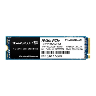 Unidad En Estado Solido Mp33 M.2 Pcie Ssd, 512Gb, Dc 3.3V