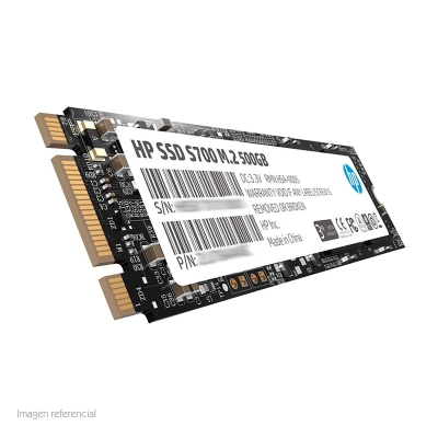 Unidad En Estado Solido Hp S700, 500Gb, M.2, 2280.