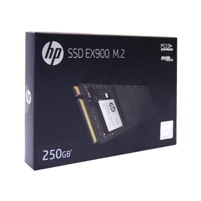 Unidad En Estado Solido Hp Ex900, 250Gb, M.2, 2280, Pcie Gen 3X4, Nvme 1.3.