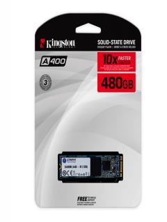 Unidad De Estado Solido Kingston A400, 480Gb, Sata 6Gb/S, M.2 2280, Nand Tlc