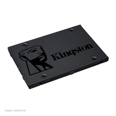 Unidad De Estado Solido Kingston A400, 240Gb, Sata 6Gb/S, 2.5", 7Mm, Tlc.