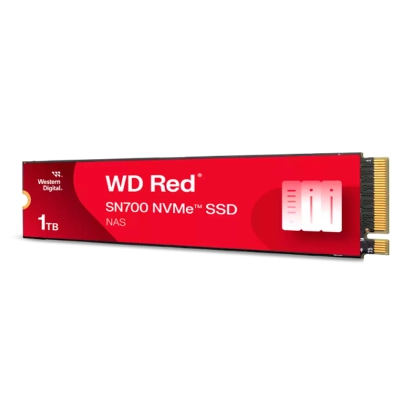 Unidad En Estado Sólido Western Digital Wd Red Sn700 Nvme 1Tb, Pcie Gen3 X4, M.2 2280 S3-M