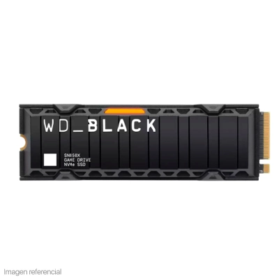 Unidad En Estado Solido Western Digital Black Sn850X Nvme 1Tb, M.2 2280, Pcie Gen 4.0 X4