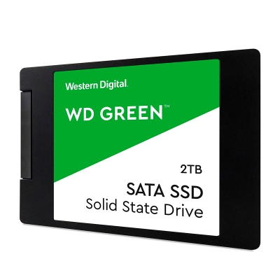 Unidad En Estado Solido Western Digital Green, Wds200T2G0A, 2Tb, Sata 6Gb/S, 2.5", 7Mm.