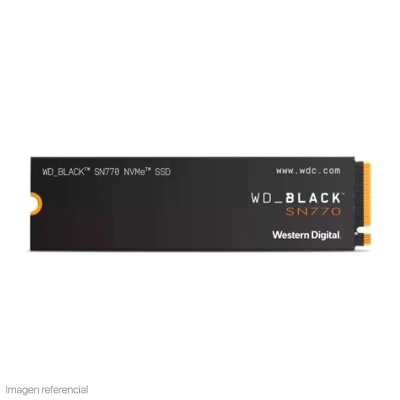 Unidad En Estado Solido Western Digital Black Sn770 Nvme 2Tb M.2 2280 Pcie Gen4 X4