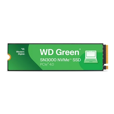 Unidad En Estado Solido Wd Green Sn3000 Nvme 2Tb M.2 2280, Pcie Gen 4.0 X4, Nvme