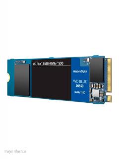 Unidad De Estado Solido Western Digital Blue Sn550, 250Gb, Pcie, M.2 2280.