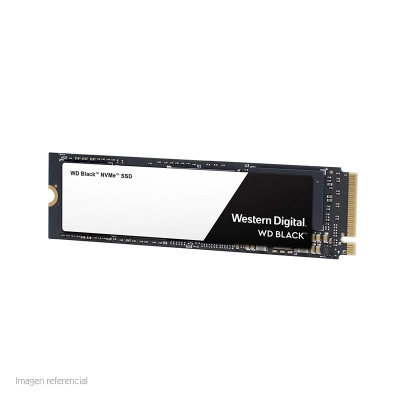 Unidad En Estado Solido Western Digital Wd Black Nvme, 250Gb, M.2 2280, Pcie Gen3 8 Gbps.
