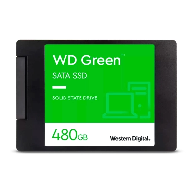 Unidad En Estado Solido Western Digital Green, Wds480G3G0A, 480Gb, Sata 6Gb/S, 2.5", 7Mm.