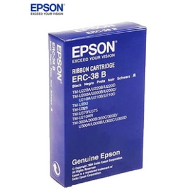 Epson Ribbon Cartridge Cinta De Impresión Para Tm-U220A, Color Negro - Presentación En Caja