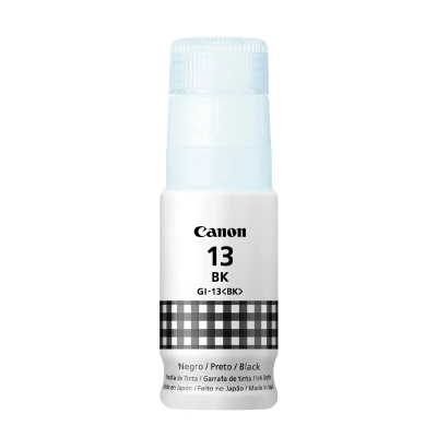 Botella De Tinta Canon Gi-13 / Color Negro / 70Ml