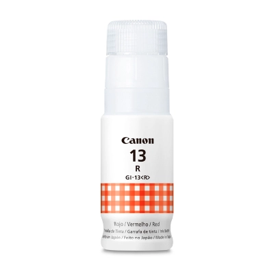 Botella De Tinta Canon Gi-13 / Color Rojo / 70Ml