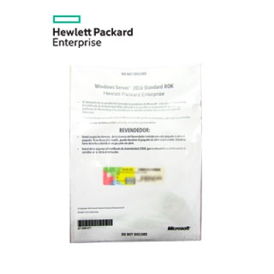 Licencia Hpe Microsoft Windows Server 2016 Standar, Oem, Rok, 16 Núcleos.