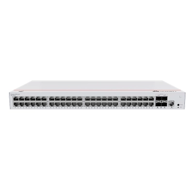 Switch Huawei Ekitengine S220-48P4X, 48Pt X 10/100/1000Base-T(380W Poe), 4Pt X 10Ge Sfp