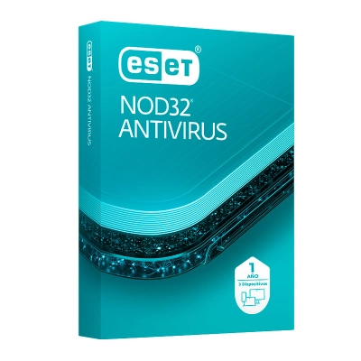 Software Eset Nod32 Anti-Virus Edicion 2024 Para 3 Pcs, Licencia 1 Año.