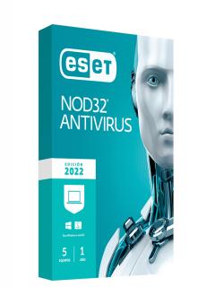 Eset Antivirus Nod32 2022 5Pc