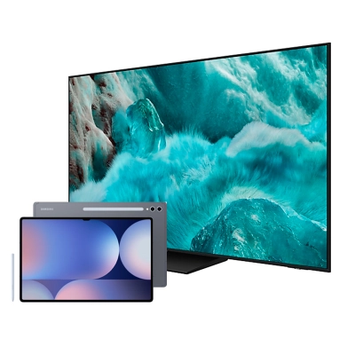 Tablet Galaxy Tab S10 Ultra Smart Tv Qled Q7F Vision Con Ia De 55" (2025) (Bundle)