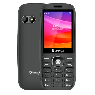Teléfono Celular Básico 4G Landbyte Lt1418, 2.8", Dual Sim, Radio Fm, Desbloqueado.