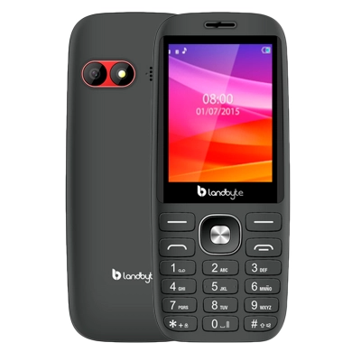 Teléfono Celular Básico 4G Landbyte Lt1418, 2.8", Dual Sim, Radio Fm, Desbloqueado.