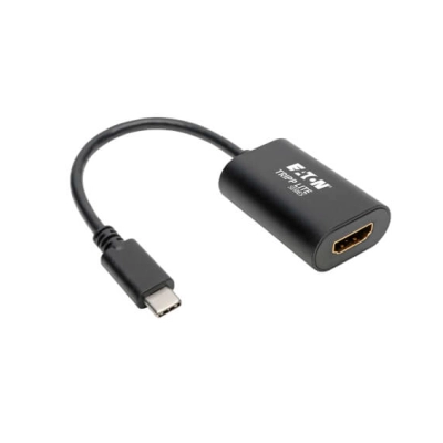Adaptador Tripp-Lite Usb-C-A-Hdmi (M/H) - 4K 60Hz, Hdcp 2.2, Color Negro