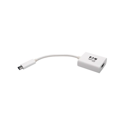 Adaptador Tripp-Lite Usb 3.2 Gen 1 Tipo-C-A-Hdmi 4K (Con Modo Alterno - Dp 1.2), Blanco
