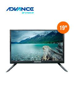 Monitor Tv Advance Adv19N00D, 19" Led Hd, 1366 X 768, Isdb-T, Hdmi, Vga.
