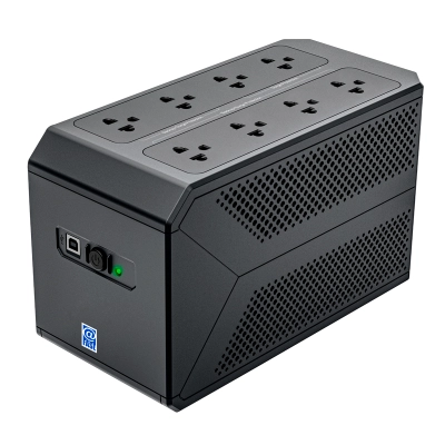 Ups Interactivo Elise Serie Power Box, 850Va / 480W, Puerto Inteligente Usb-Hid.
