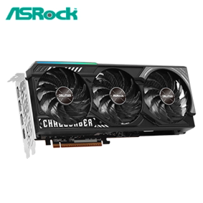 Tarjeta De Video Asrock Amd Radeon Rx 9070 Challenger 16Gb, 16Gb Gddr6, Pci-E 5.0 X16