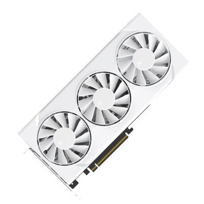 Tarjeta De Video Xfx Swift Amd Radeon Rx 9070 Oc White Triple 90Mm Fan, 16 Gb Gddr6, Pcie5