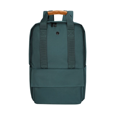 Backpack Teros City Ii Te-9032Gr, Para Notebooks De Hasta 15.6", Color Verde