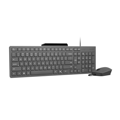 Combo Kit De Teclado Mouse Lenovo 310, Interfaz: Usb-A Con Cable, En Español (La)
