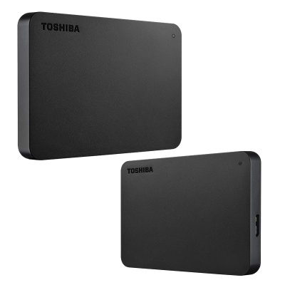 Disco Duro Externo Toshiba Canvio Basics, 1 Tb, Usb 3.0, 2.5", Negro.