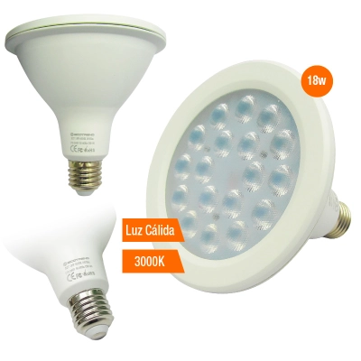 Foco Led Ip40 18W Smd 3000K ,90 , Cri80, 85 Lmxwatts