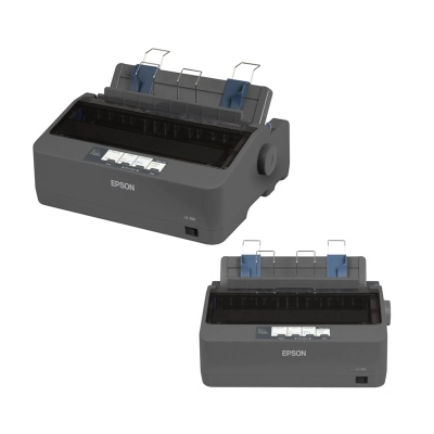 Impresora De Matriz Epson Lx-350, Matriz De 9 Pines, Velocidad Máxima 347 Cps (10 Cpi).