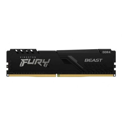 Memoria Udimm Kingston Fury Beast, 32Gb, Ddr4, 3200Mt/S, Pc4-25600, Cl16, 1.35V, Negro