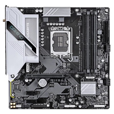 Motherboard Gigabyte B760M Gaming Plus Wifi Ddr4, Chipset Intel B760, Lga1700, Matx
