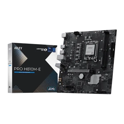 Motherboard Msi Pro H810M-E, Chipset Intel H810, Lga 1851, Hdmi, Dp, Matx