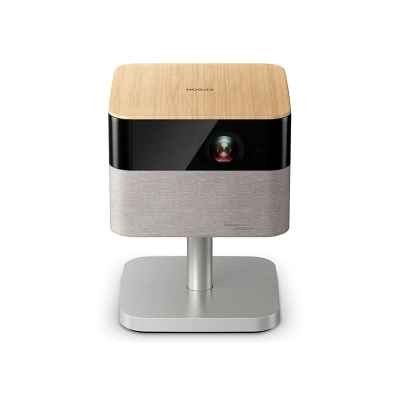 Proyector Epson Smart Portátil Lifestudio Flex Plus Ef-72 - Roble - 4K Pro Uhd