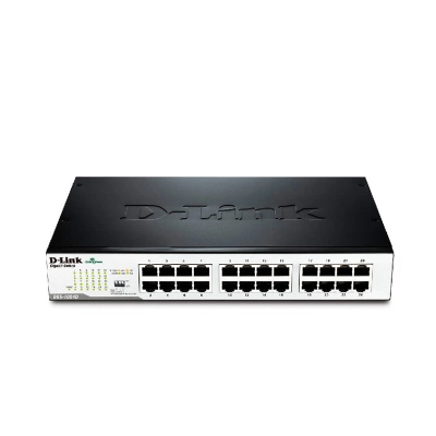 Switch D-Link Des-1024D, 10/100 Mbps, 24 X Rj-45, Csma/Cd, Para Rack, Autovoltaje.