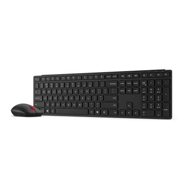 Teclado Y Mouse Inalámbricos Multimodo Lenovo Pro Combo 6000-La Español 171 (Sin Batería)