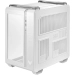 Case Asus Tuf Gaming Gt502, Mid-Tower De Doble Cámara (Dual Chamber), Color Blanco Lado04