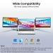 Extensor Dual De Monitor 14" Para Portatiles De 13"-17", Fhd (1920X1080), Ips, Usb-C/Hdmi Lado01